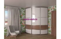 Шкаф-купе радиусный Магдалена 8