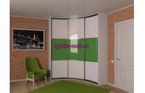 Шкаф-купе радиусный Роналд 52