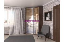 Радиусный шкаф Лайон-04