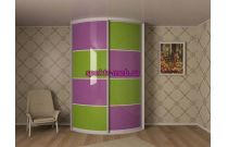 Шкаф-купе радиусный Лито 22