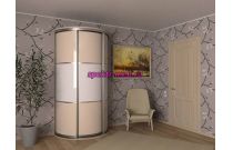 Радиусный шкаф-купе Мерида 01