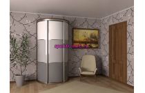 Радиусный шкаф-купе Мерида