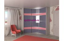 Радиусный шкаф-купе Норма 18