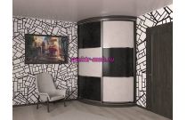 Шкаф-купе радиусный Нео 28