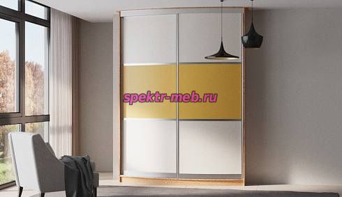 Шкаф-купе радиусный Мэн 17.7