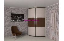 Шкаф-купе радиусный Роналд 51