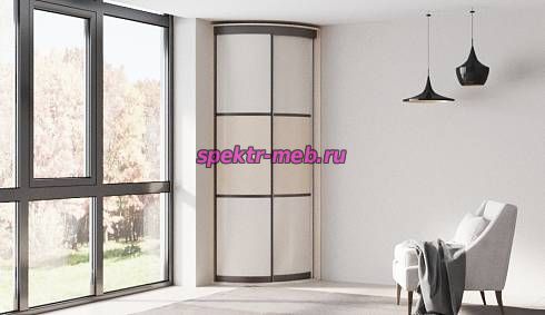 Шкаф-купе радиусный Женева 57