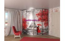 Шкаф радиусный Амели