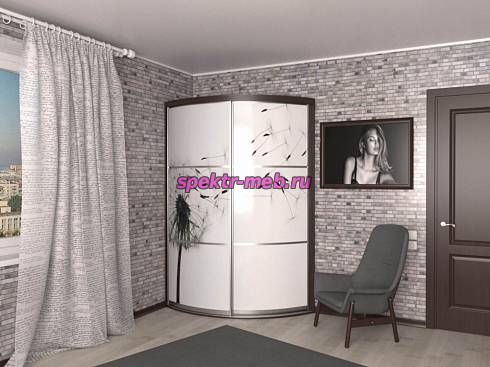 Радиусный шкаф Лайон-12