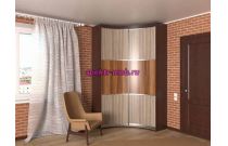 Радиусный шкаф-купе Прадо-1