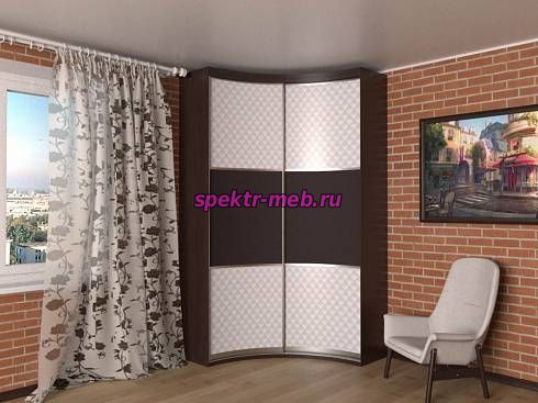 Радиусный шкаф Прадо