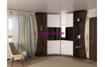 Радиусный шкаф-купе Лиана 22