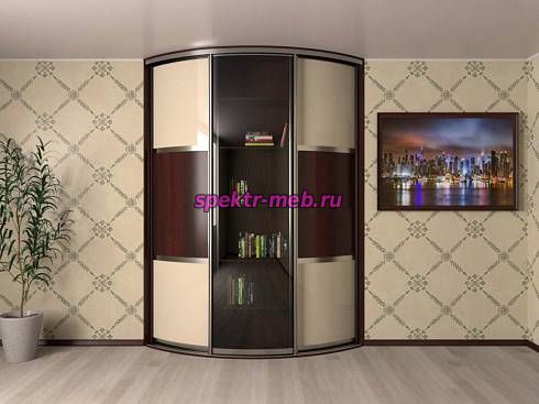 Шкаф радиусный Дона 84