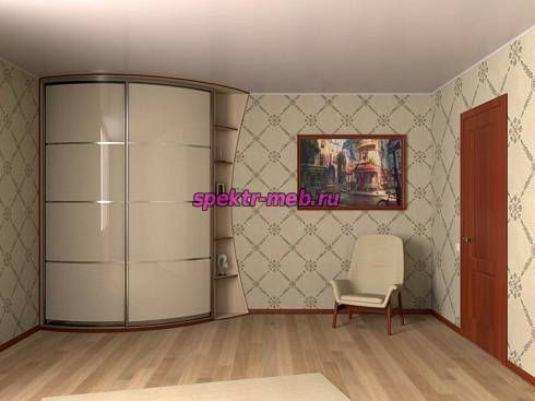 Шкаф радиусный Соната 4