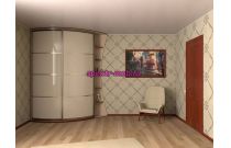 Шкаф радиусный Соната 4