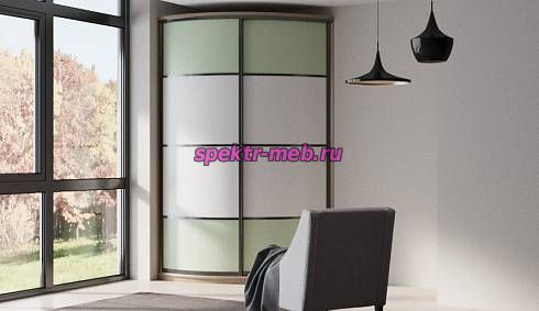 Шкаф радиусный Флоу 33