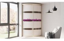 Шкаф-купе радиусный Монти 49