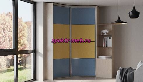 Шкаф-купе радиусный Фан 18.4