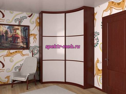 Шкаф радиусный Лоза 2