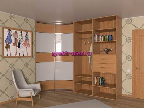 Шкаф радиусный Мия 49