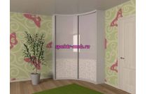 Шкаф-купе радиусный Бенни