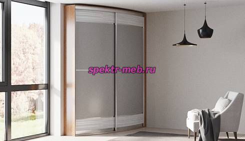 Шкаф радиусный Дон 24