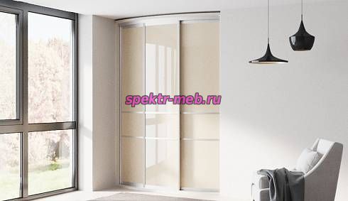 Шкаф радиусный Бьюти 19