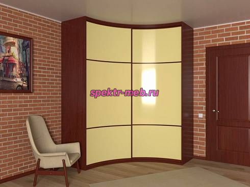 Шкаф радиусный Олли-15