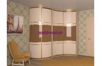 Шкаф-купе радиусный Бонни