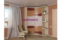 Радиусный шкаф-купе Рикардо 2