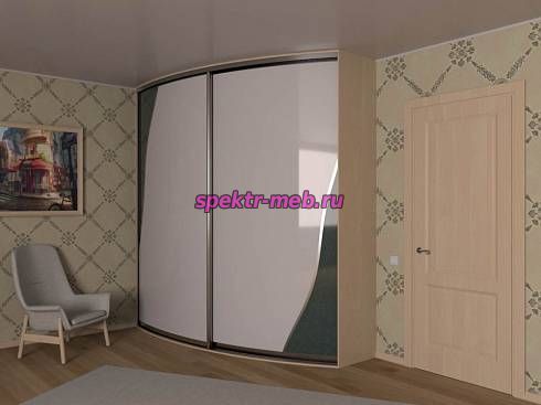 Шкаф-купе радиусный Пэр 19.9