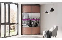 Шкаф радиусный Город 12