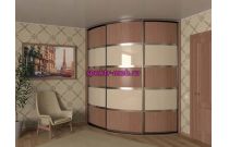 Угловой радиусный шкаф Тимо 12