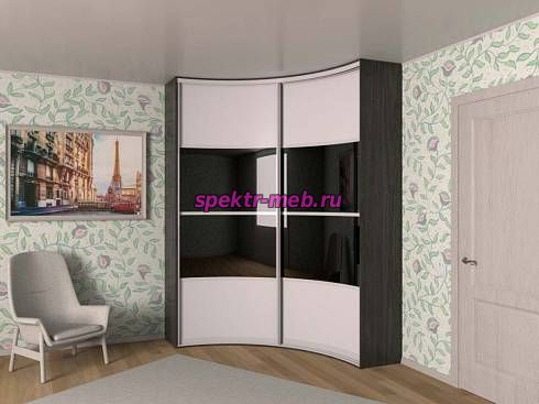 Радиусный шкаф-купе Беатриче