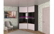 Радиусный шкаф-купе Беатриче