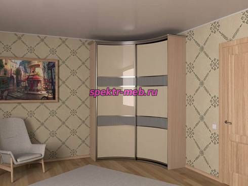 Шкаф радиусный Вента 5