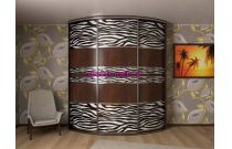 Шкаф-купе радиусный Камея 50