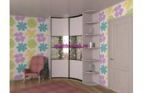 Радиусный шкаф-купе Лора № 12