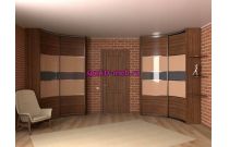 Шкаф радиусный Сонет 3