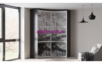 Шкаф радиусный Лора 27