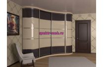 Шкаф-купе радиусный Нео 23