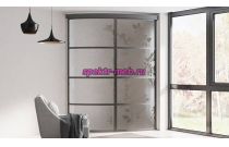 Шкаф радиусный Флоу 32