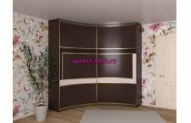 Шкаф-купе радиусный Камея 44