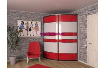 Шкаф-купе радиусный Лито 27