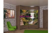 Шкаф радиусный Сангри 74