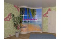 Шкаф-купе радиусный Камея 43