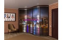 Шкаф-купе радиусный Терция 35