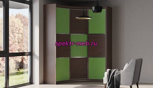 Шкаф радиусный Флоу 40