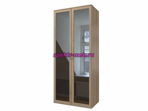 Распашной шкаф Kantri 02 с зеркалом