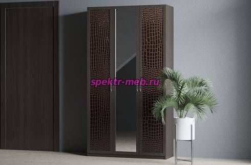 Шкаф 3-х дверный венге